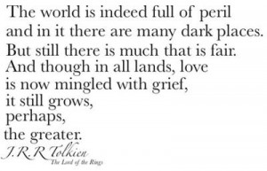 ... lands love is now mingled with grief, it grows perhaps the greater