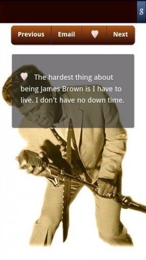 View bigger - James Brown Quotes for Android screenshot