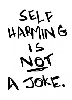 self harm jokes
