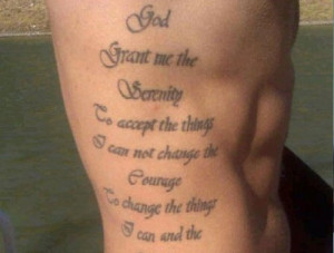 Serenity Prayer