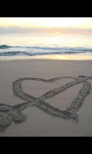 sandy beach love photo SunriseBeachValentine.jpg