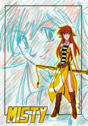 Pokemon Years Later - Misty by MajinLu