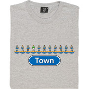 Shrewsbury Town Table Football T-Shirt. Eleven players. Ten wearing ...