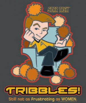 Star Trek Quogs Tee: Tribbles - Charcoal - Adult, Ladies, Children's ...
