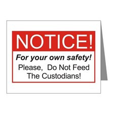 Notice / Custodians Note Cards (Pk of 20) for