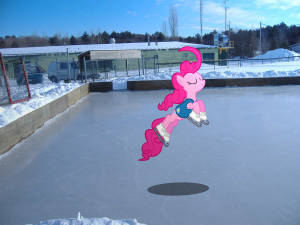 Pinkie Pie is best Ice Skater. by HAchaosagent