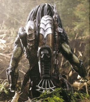 AVP:R's Wolf's backpack with overlapping layers