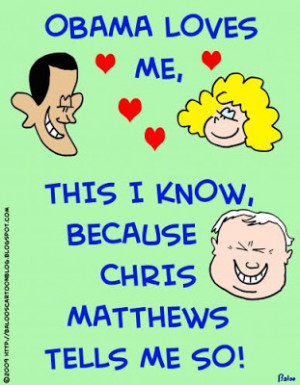 Chris Matthews: I’m the Decider and Obama’s a Christian!