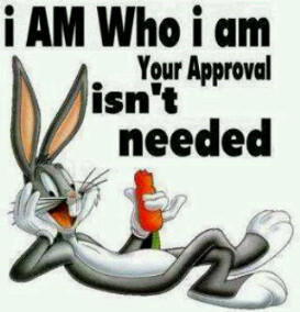 am who I am Your Approval isnt Needed