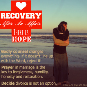 Recovery After An Affair: There is Hope