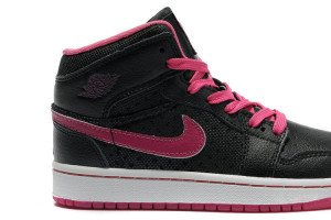 Air Jordan Shoes Black Pink
