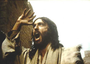 Person Robert Powell Depicting Jesus Preaching :