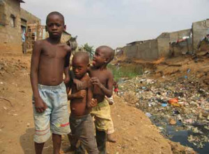 Children living life on the edge of starvation.