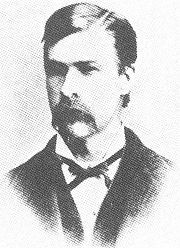 Morgan Earp, about 1881, in Tombstone.