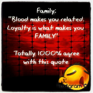Family Loyalty Quotes...