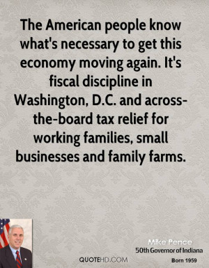 ... tax relief for working families, small businesses and family farms