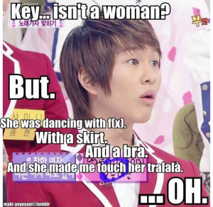 Onew is totally confused!!!! #shinee