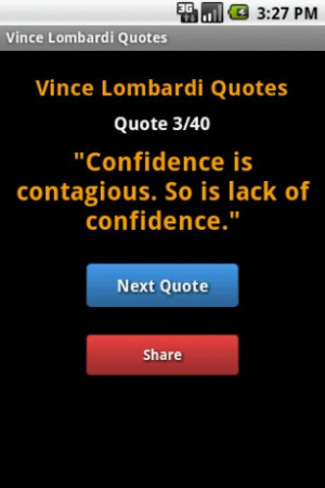 Vince Lombardi's wisdom? Love quotes? Get the Vince Lombardi quotes ...