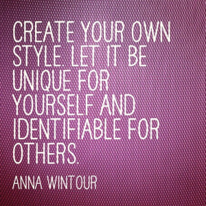Anna Wintour #fashion #quote