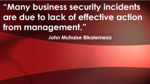 Inspirational quote about business security - Muhaise.com