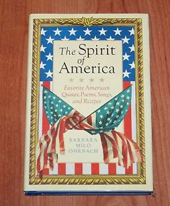 mint-SPIRIT-of-AMERICA-BOOK-quotes-poems-recipes-Barbara-Milo-Ohrbach ...