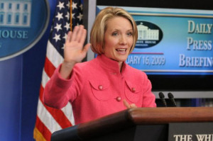 Press Secretary Perino gives final press briefing of Bush ...