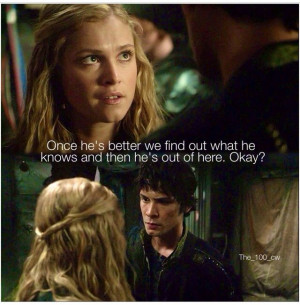 ... anyone else out. |Bellarke||The 100||CW||TV Shows||Clarke and Bellamy