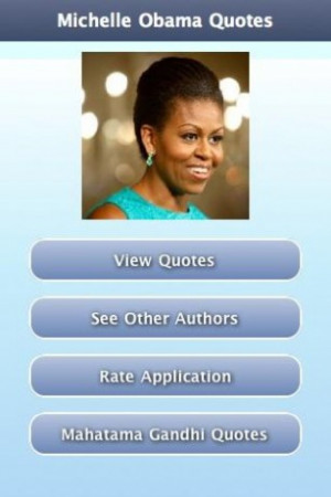 View bigger - Michelle Obama Quotes for Android screenshot