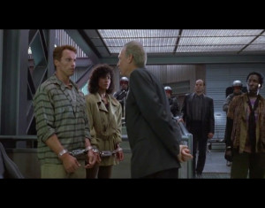 Ronny Cox (Vilos Cohaagen), Arnold Schwarzenegger (Douglas Quaid ...