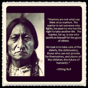 Sitting Bull Quote