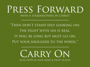 Press Forward...so great!!!