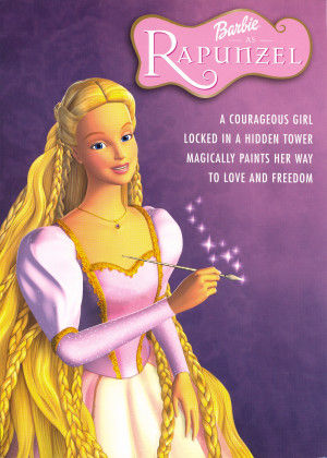 Barbie Movies BIGGER version No. 2! Rapunzel poster.