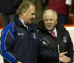 Craig Brown and Jimmy Nicholl