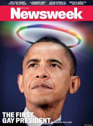 Newsweek: Obama 'The First Gay President' (PHOTO)