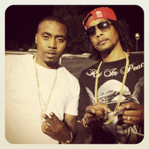 Last night at Rock the Bells… Backstage with the homie @djquik ...