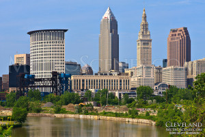 Downtown Cleveland Ohio Skyline