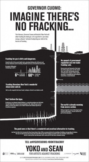 Artists against Fracking @Matt Valk Chuah New York Times fracking ad ...