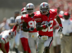 ... Ray Small runs away as reporters give chase, seeking quotes about USC