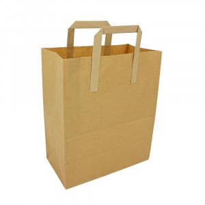 Large Brown Corrugated Bag