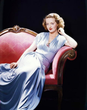 Bette Davis, circa 1940.