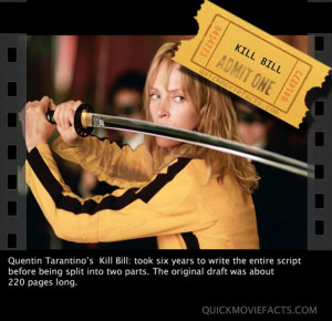 Kill Bill Movie Facts