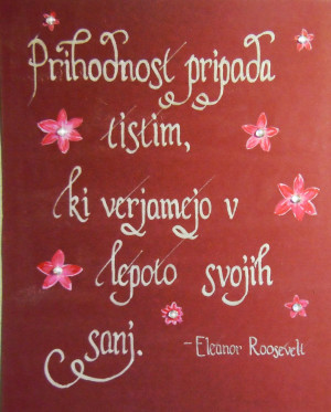 Eleanor Roosevelt quote by PenMaiden