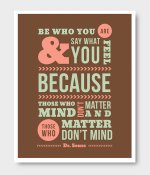 30 Dr Seuss Quotes Poster