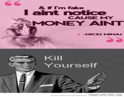 Some Quotes With Philosophy From Nicki Minaj Funny Picture