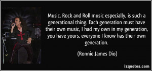 Rock Music Quotes