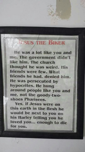 Jesus the Biker
