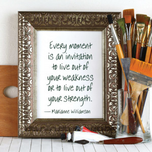 Inspiring Quote: Marianne Williamson