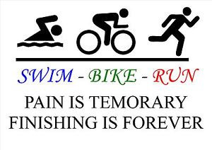 Triathlon Motivational Posters Motivational Poster Print