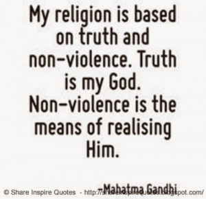 ... Him ~Mahatma Gandhi | Share Inspire Quotes - Inspiring Quotes | Love