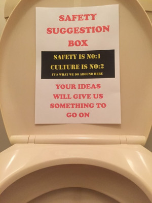 Safety Suggestion Box